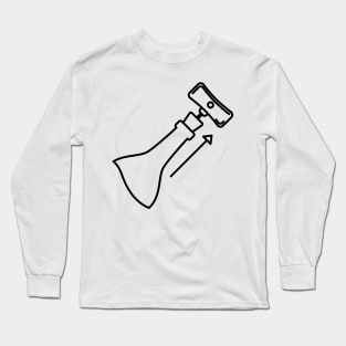 Wine Bottle Opening Long Sleeve T-Shirt